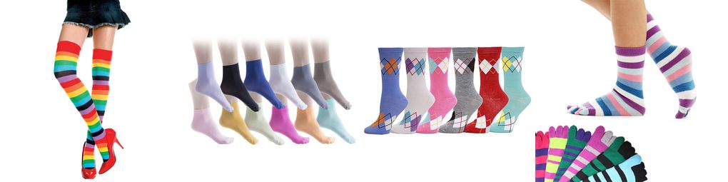 colored socks for women
